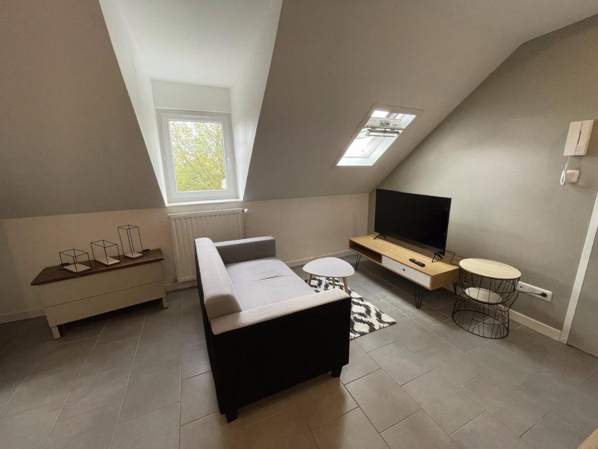 Le Mansard, Atypique, Gare Et Tramway 4Min A Pied Apartment Екстериор снимка